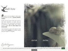 Tablet Screenshot of alabarte.com